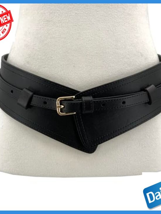 Full Grain Leather Skinny Belt with Removable Strap, 36\